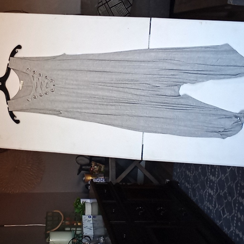 Grey rompers dress